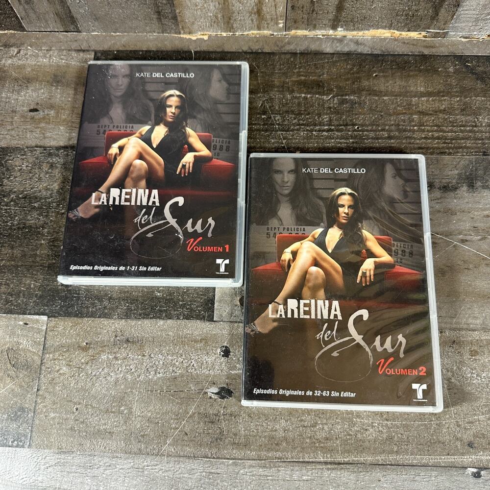 La Reina Del Sur Vol. 1 & 2 Dvd